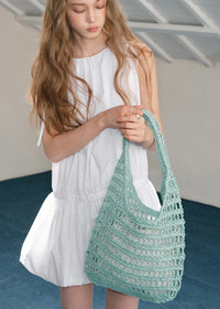 Rivage Crochet Tote Summer Knit Mesh Bag