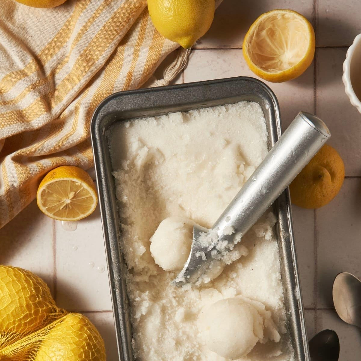 A Taste of Summer: Homemade Lemon Sorbet