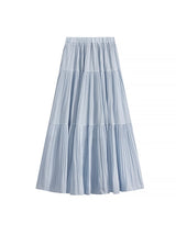Serene Days Pleated High Waist Skirt(4COLOR)