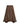 Cocoa Dot Flare Skirt Vintage Polka Dot Ruffle Hem A-Line Skirt