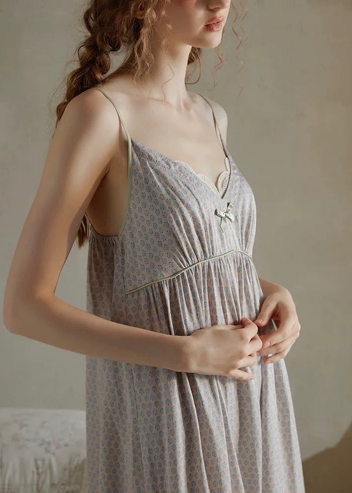 Summer Mist Lace Nightdress(2COLOR)