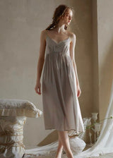 Summer Mist Lace Nightdress(2COLOR)