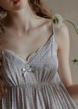 Summer Mist Lace Nightdress(2COLOR)