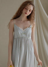 Summer Mist Lace Nightdress(2COLOR)