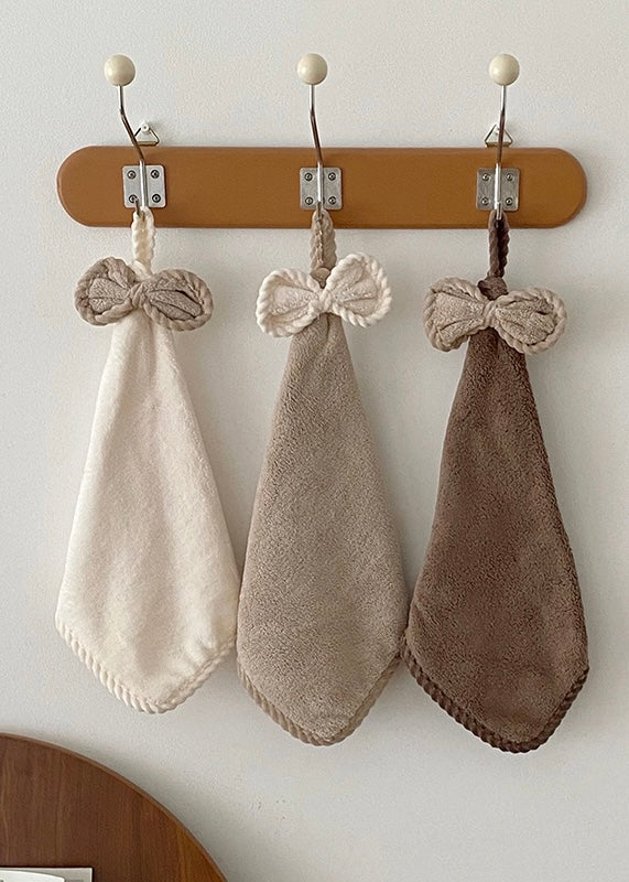 Cozy Vintage Home Warm Ribbon Hand Towel(3COLOR)
