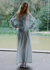 Bluebell French Cotton Long Sleeve Pajama Set