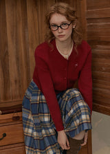 Petit Bow Knit Cardigan