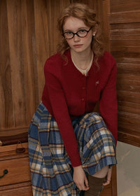 Petit Bow Knit Cardigan