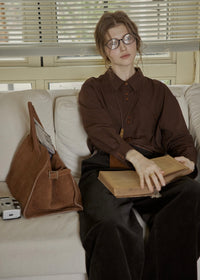 Cocoa Field Soft Brushed Shirt