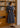 Evening Poem Ruffled White Lace & Navy Check Dress(2COROL)