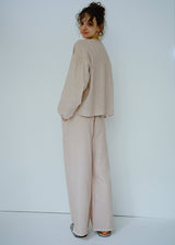 Rosy Meadow Double Gauze Cotton Pajama Set