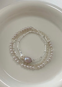 Foglight Pearl Layered Bracelet Vintage