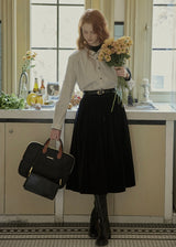 Soft Recollection Vintage Stripe Blouse