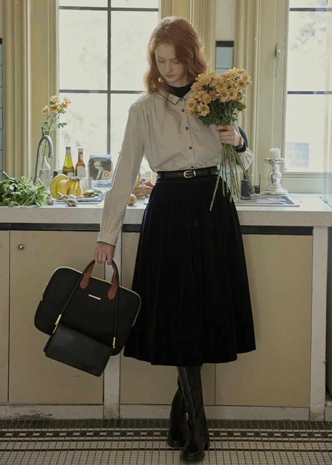 Soft Recollection Vintage Stripe Blouse