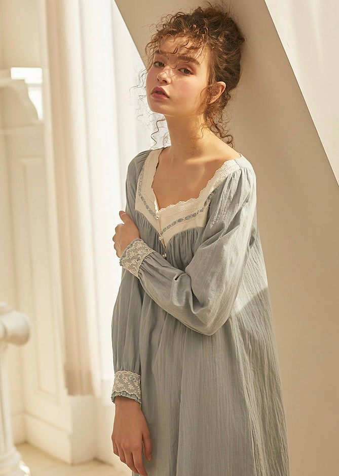 Morning Dew Vintage Lace Nightdress