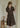 Velour Cocoa Tie Lace Ramie Set