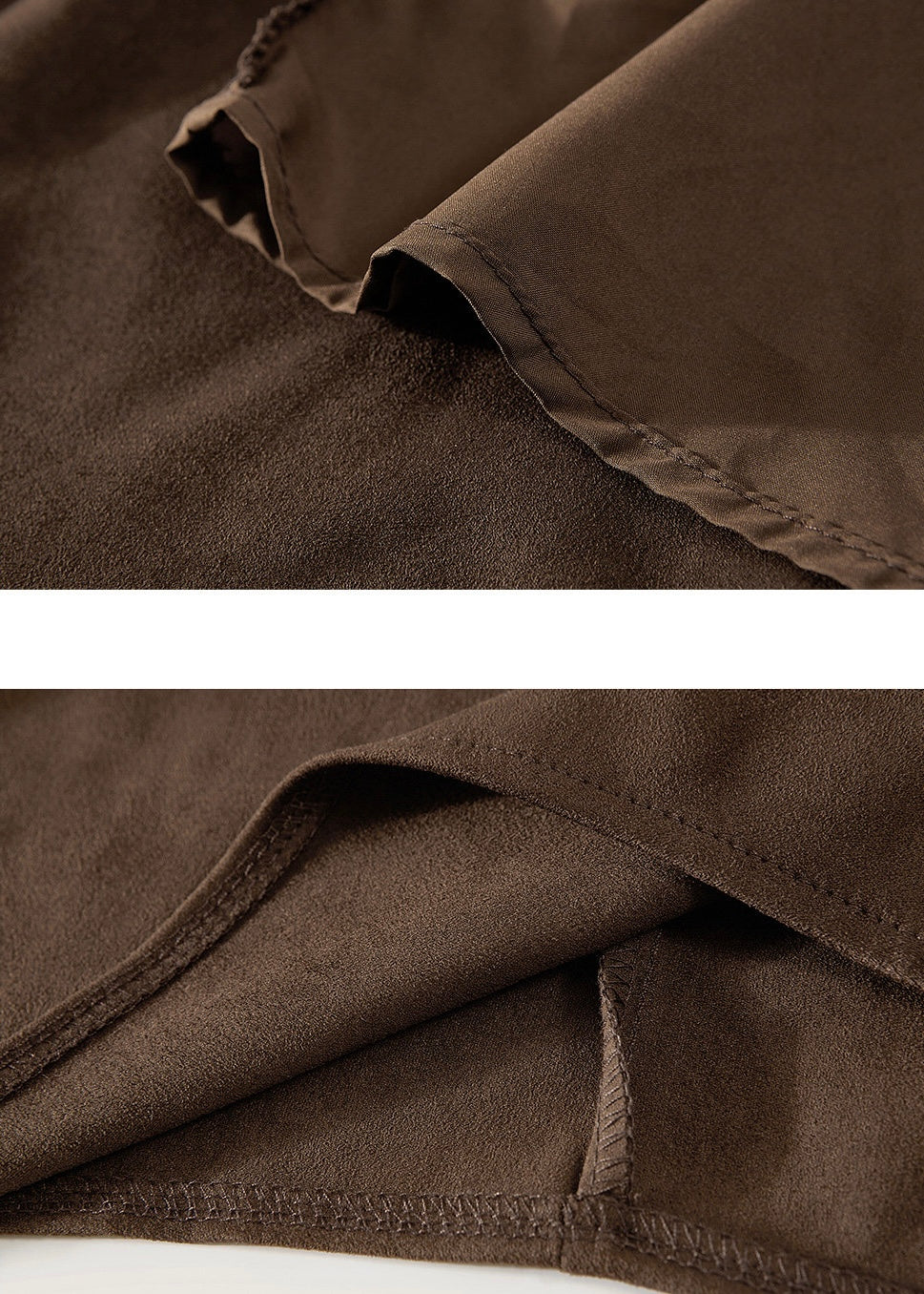 Belted Faux Suede Handkerchief Midi Skirt(2COLOR)