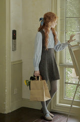 Silent Waltz Layered Mini Dress