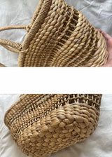 Summer Woven Straw Tote Bag