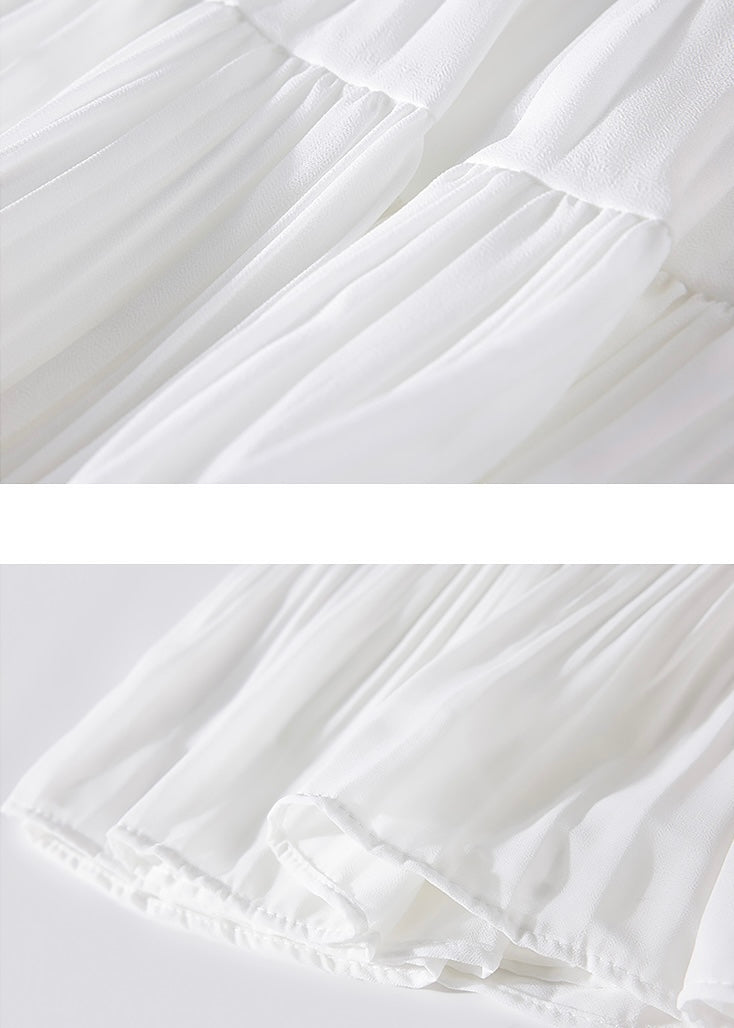 Serene Days Pleated High Waist Skirt(4COLOR)