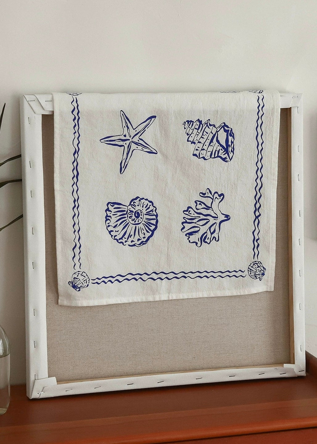 Sea Etching Fabric Mat|Tablecloth & Wall Decor
