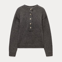 Autumn Archive Classic Button Knit Sweater