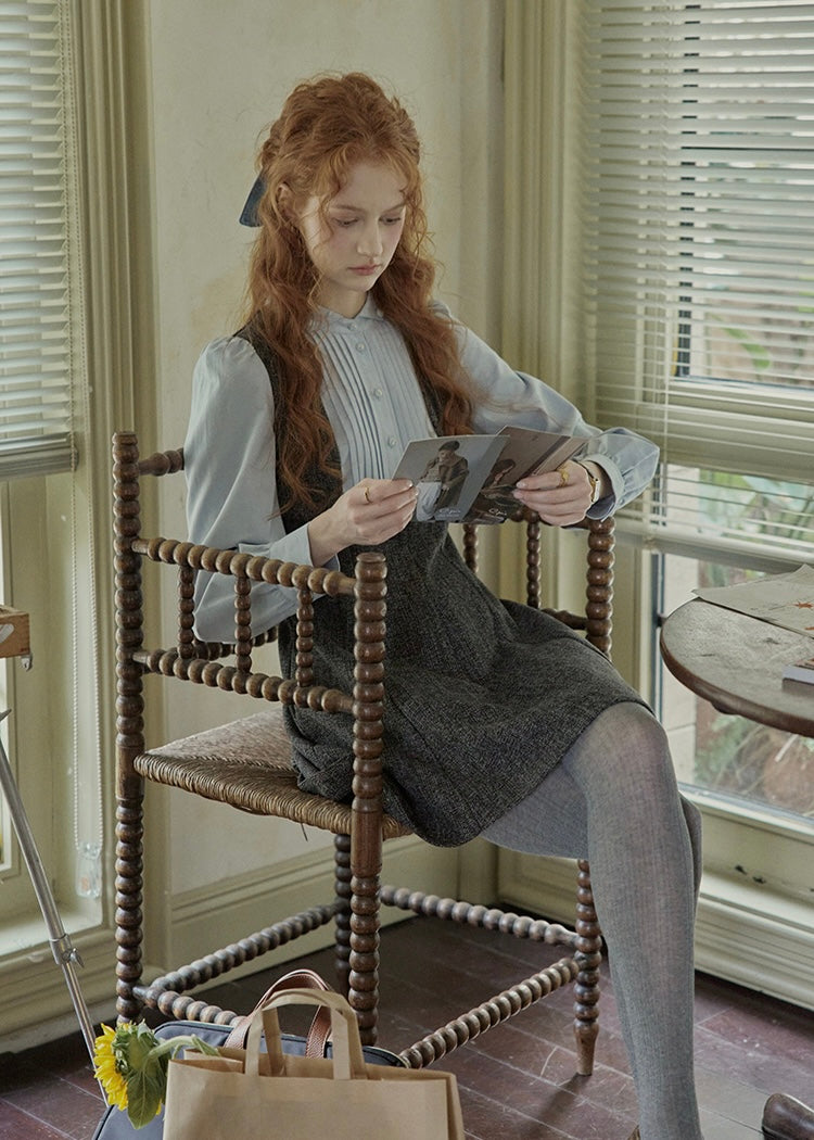 Silent Waltz Layered Mini Dress