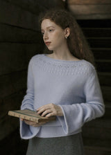 Soft Reverie Eyelet Knit Sweater(2COLOR)