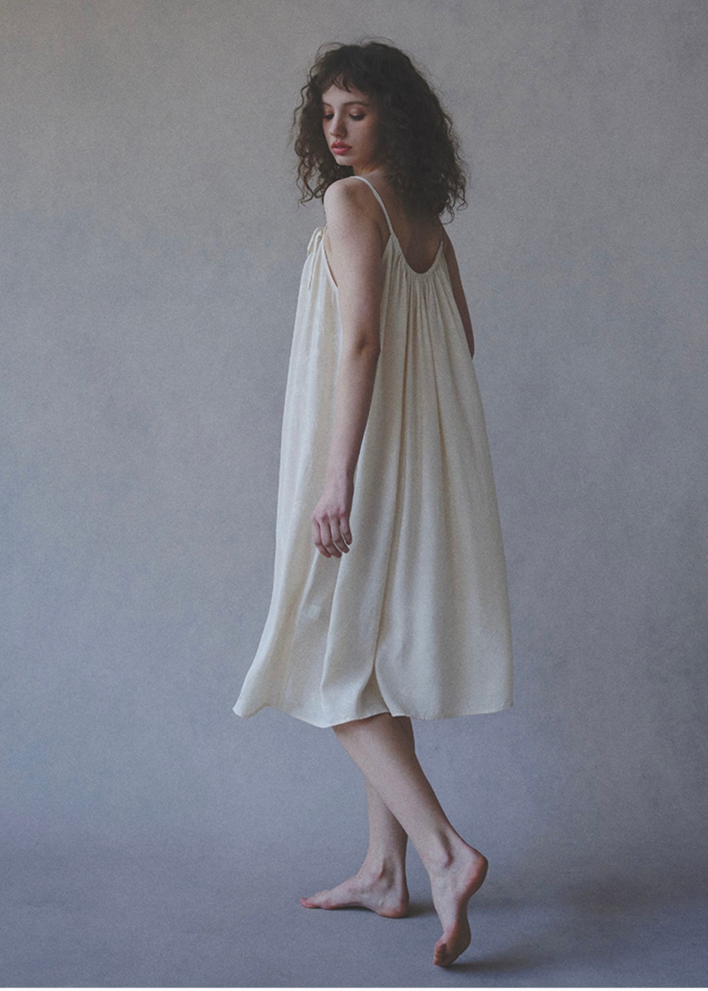Moonmilk Lace Nightgown Vintage Sleepwear