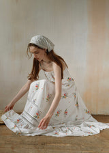 Fieldnote Reverie Vintage Floral Lace Strap Dress