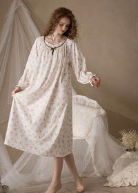 Roseveil Dream Nightgown Soft Vintage Floral Sleepwear