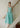 Aqua Mint Sleeveless A-Line Dress