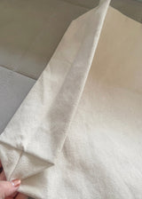Minimal Canvas Shoulder Tote Bag