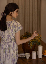 Wisteria Bloom Dress | Romantic Lavender Floral Summer Dress