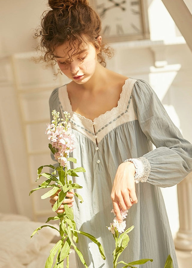Morning Dew Vintage Lace Nightdress