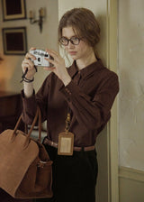 Cocoa Field Soft Brushed Shirt