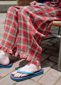 Holiday Tartan Cotton Pajama Set