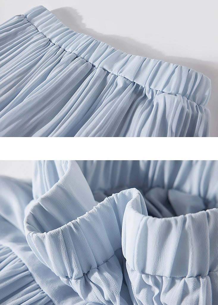 Serene Days Pleated High Waist Skirt(4COLOR)
