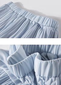 Serene Days Pleated High Waist Skirt(4COLOR)