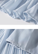 Serene Days Pleated High Waist Skirt(4COLOR)