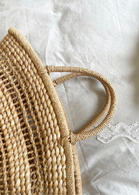 Summer Woven Straw Tote Bag
