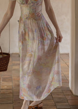 Twilight Petal Dress | Lavender Pastel Vintage Dress