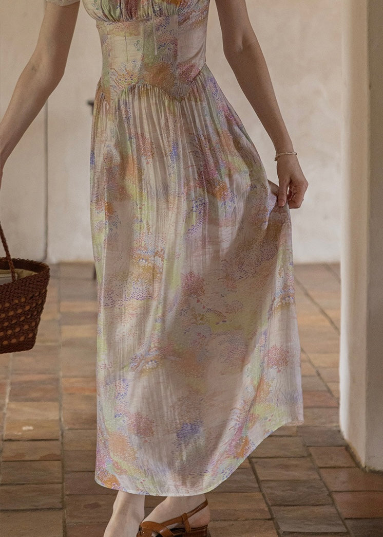 Twilight Petal Dress | Lavender Pastel Vintage Dress