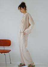 Rosy Meadow Double Gauze Cotton Pajama Set