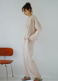 Rosy Meadow Double Gauze Cotton Pajama Set