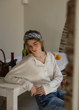 Soft Ease Henley Long Sleeve Pullover(3COLOR)
