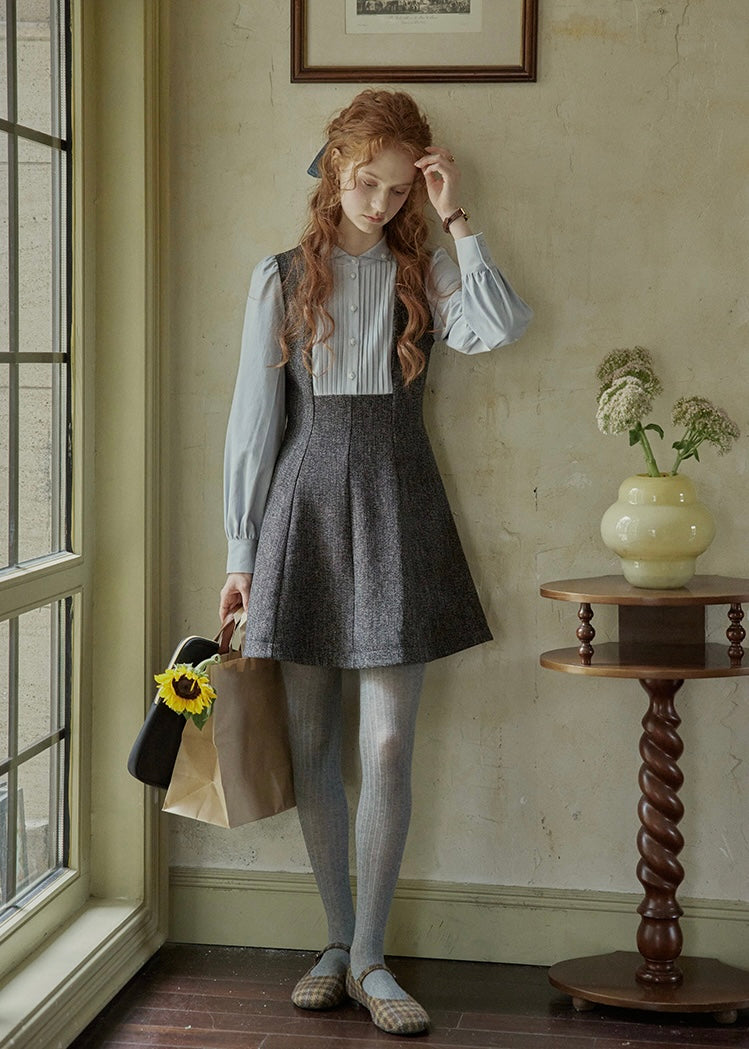 Silent Waltz Layered Mini Dress