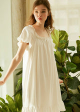 Pure Whisper Ruffle Sleep Dress