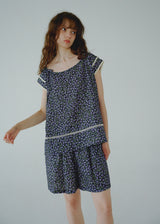 Violet Meadow Double Gauze Cotton Summer Loungewear