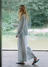 Bluebell French Cotton Long Sleeve Pajama Set